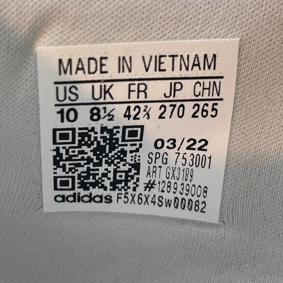 Adidas Cloudfoam 2.0 Women's Sneaker Size 10 - Picture 8 of 9